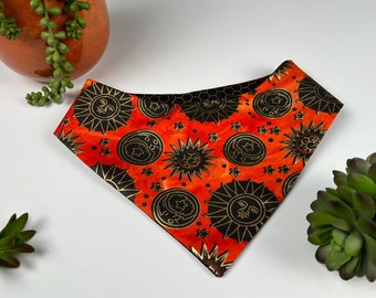 Aztec Sun Reversible Pet Bandana