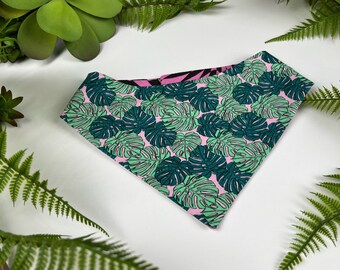 Tropical Reversible Pet Bandana