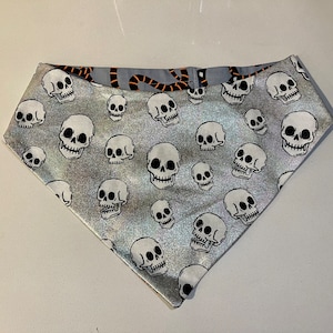 Skulls & Snakes Reversible Pet Bandana