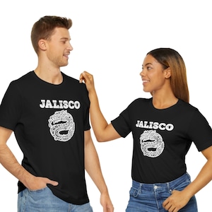 Jalisco Mexico Shirt | Jalisco Unisex T-Shirt | Mexican Aztec Dragon | Estado de Jalisco Tee