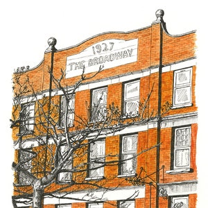 Catford Broadway. A5 Giclée-print