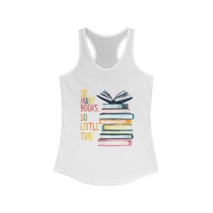 Débardeur dos nageur pour amoureux des livres - Cadeau parfait pour les lecteurs, cadeaux littéraires, haut doux et confortable pour les clubs de lecture, tenue décontractée, été