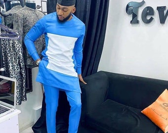 Men's traditional wear, men's kaftan, senator wear, African wedding suit, Groomsmen suit, Groom's suit, AGBADA for men, Agbada styles men