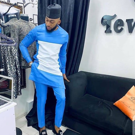 Men's traditional wear, men's kaftan, senator wear, African wedding suit, Groomsmen suit, Groom's suit, AGBADA for men, Agbada styles men