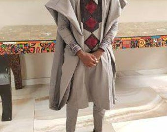 AGBADA, AGBADA for men, African AGBADA, African wedding suit, African suit, Groomsmen suit, Groom's suit, African men's suit, 3 piece suit