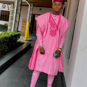 AGBADA, African AGBADa for men, African wedding suit, African men&#39;s suit, Bespoke wedding Suit, Dashiki men suit, Groom suit, FREE SHIPPING