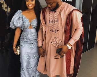 AGBADA, African AGBADa for men, African wedding suit, African men's suit, Groomsmen suit, Groom's suit, custom made suit, FREE SHIPPING