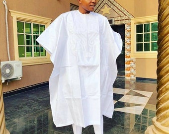 AGBADA for men, Agbada style men, Agbada, African wedding suit, men's traditional wear, African men's clothing, Groomsmen suit, Dashiki suit