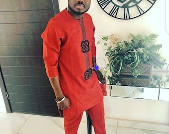 Men's traditional wear, men's kaftan, African men's clothing, Groomsmen suit, senator wear, Agbada for men, Agbada styles men, dashiki wear