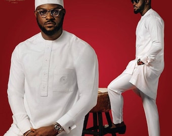 Men's Traditional Wear, African men's clothing, African men's wear, African men's suit, Groomsmen suit, Groom's suit, men's trending suit