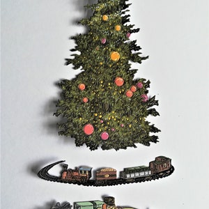 Grandes conjuntos de corte de árvore de Natal x 2, árvore de Natal e presentes, toppers de cartão, scrapbooking e ferramenta de fabricação de cartões