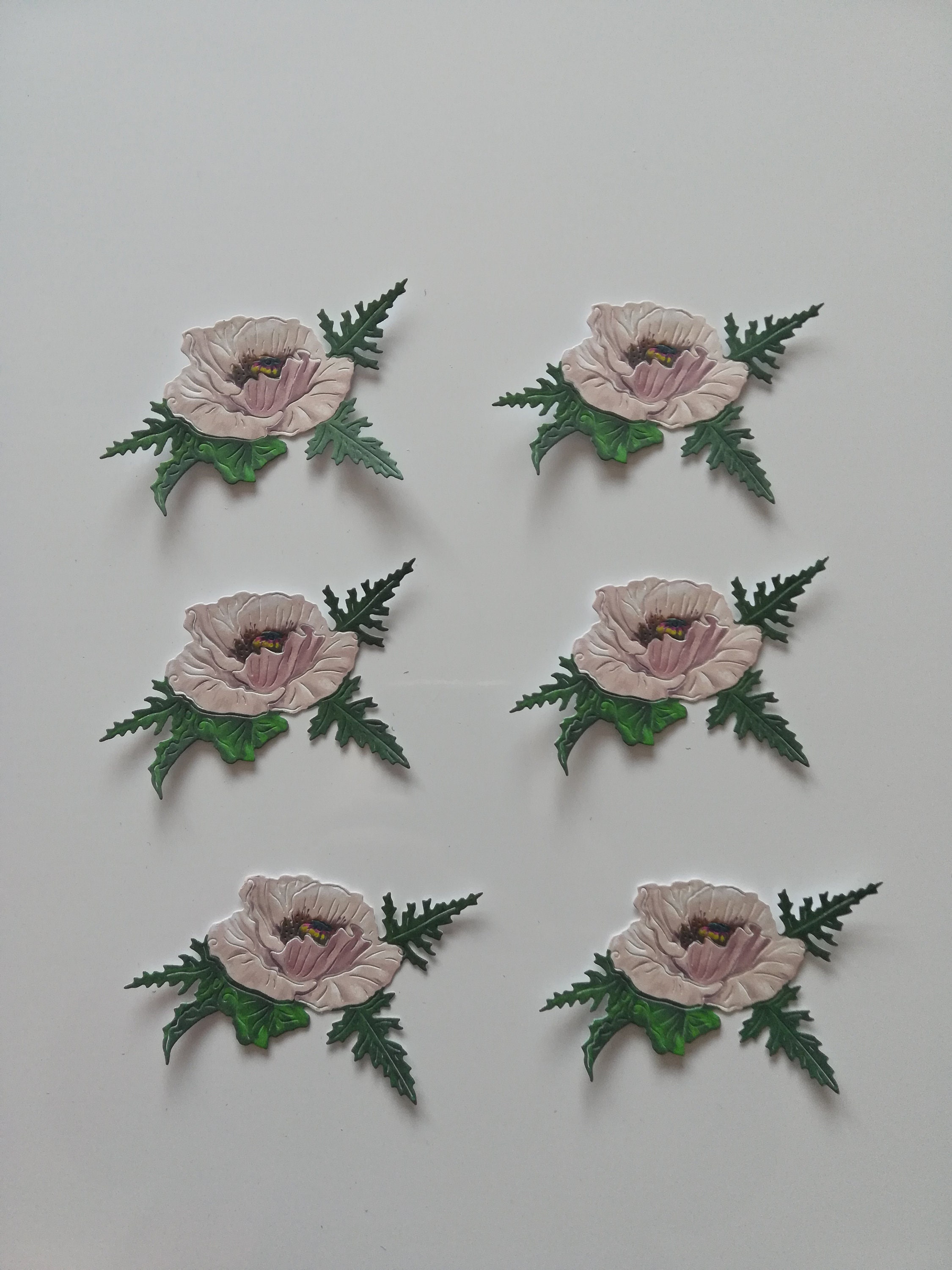 Poppy Die Cuts Tattered Lace Charisma Die Cuts Remembrance Etsy