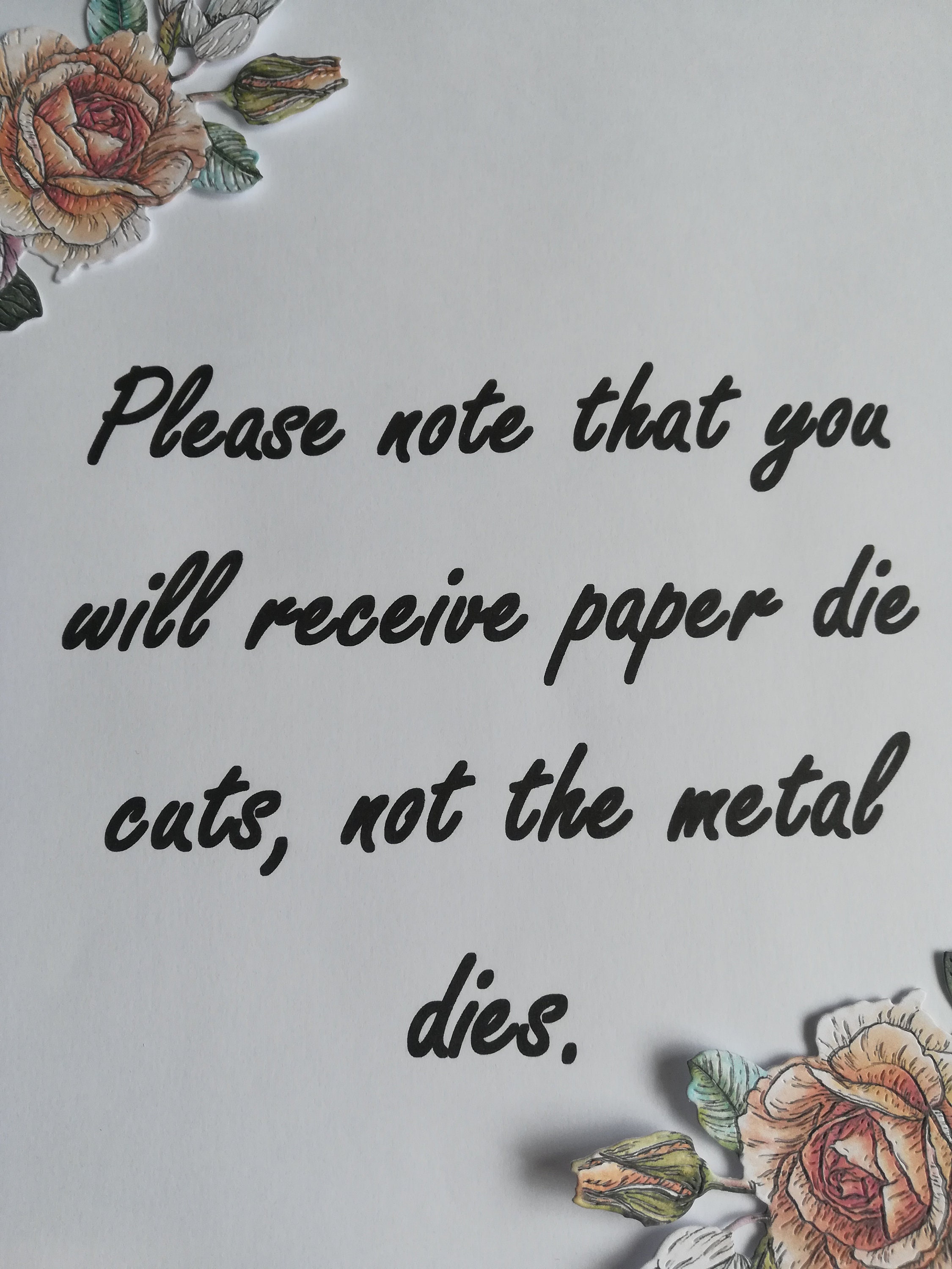 Lily of the Valley Die Cut Flowers Carnation Crafts Die Etsy