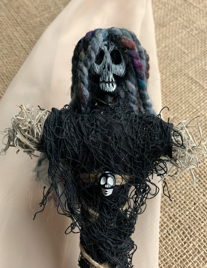 Voodoo Doll for Protection Black Voodoo doll to repel evil | Etsy