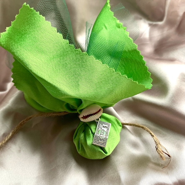 Gris Gris Bag for Money Drawing, Prosperity, Abundance - Good Luck Talisman, Mojo Bag, Spell Bag, Charm Bag