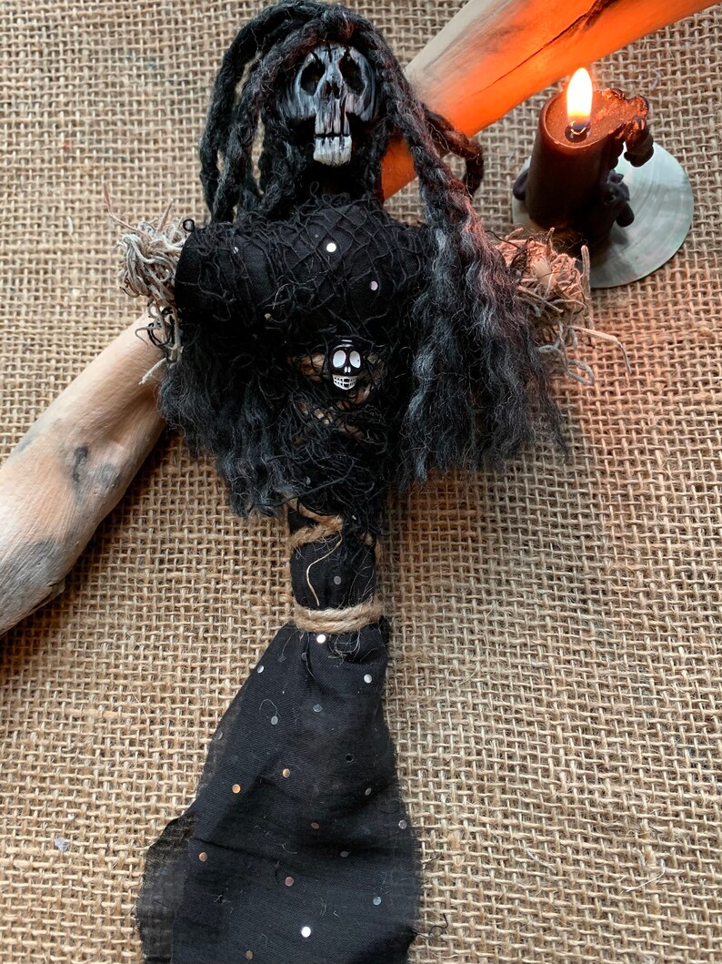 Voodoo Doll for Protection Black Voodoo doll to repel evil Etsy