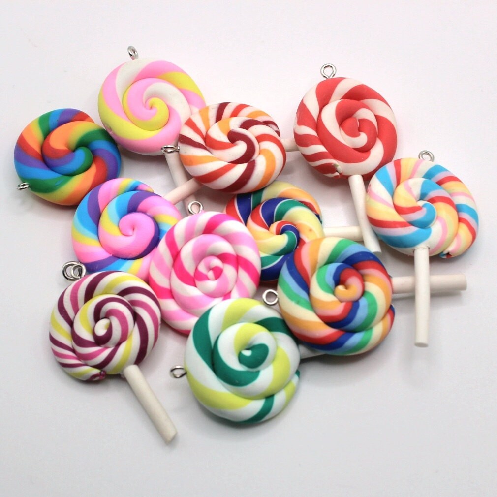 Fake Sweet Candies-20pc Clay Artificial Candy Food Miniature