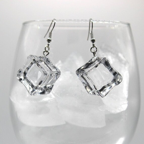 Ice outlet cube earrings