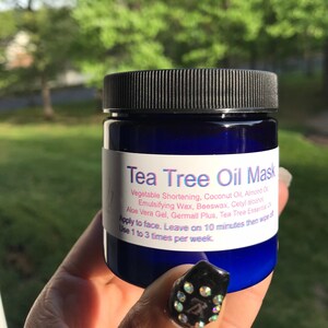 Tea Tree Oil Face Mask