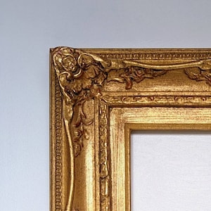 Henriett Gold Leaf Frame - Etsy
