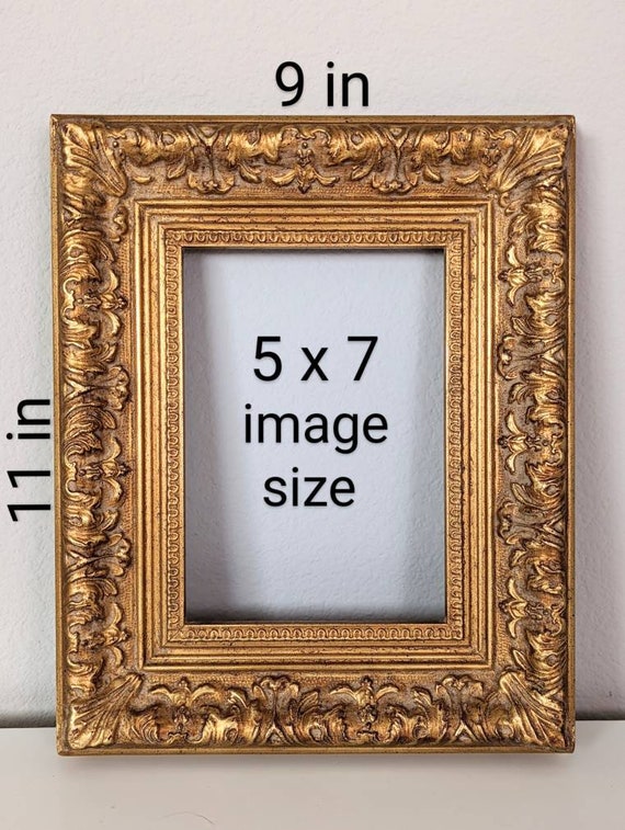 Izzy Gold Leaf Frame - Multiple Sizes Available - Etsy