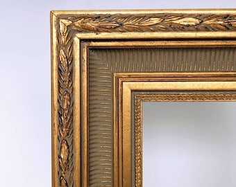 Philippe Gold Leaf Frame - Multiple Sizes Available