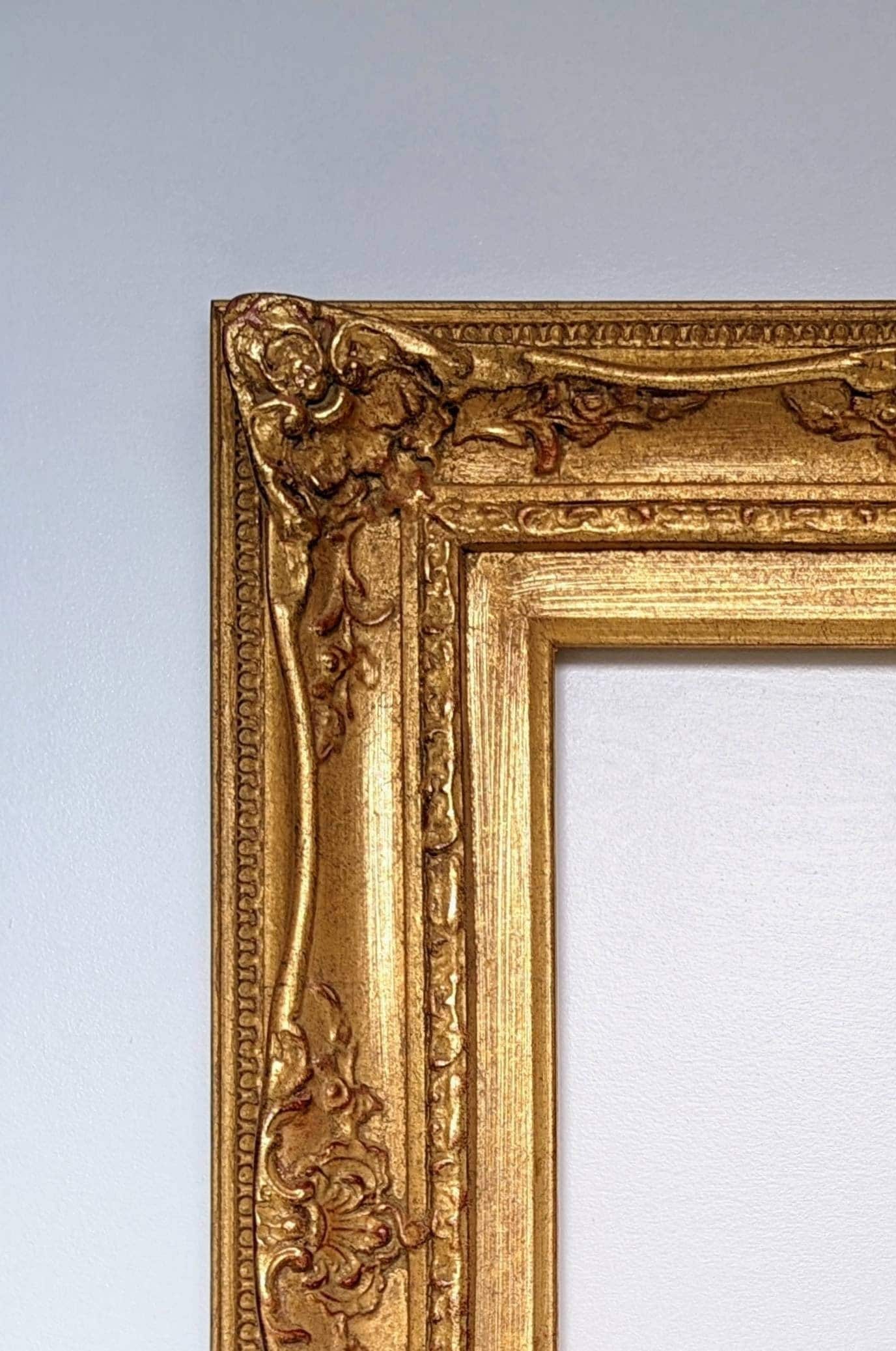 Adélaïde Gold Leaf Frame - Multiple Sizes Available - Etsy