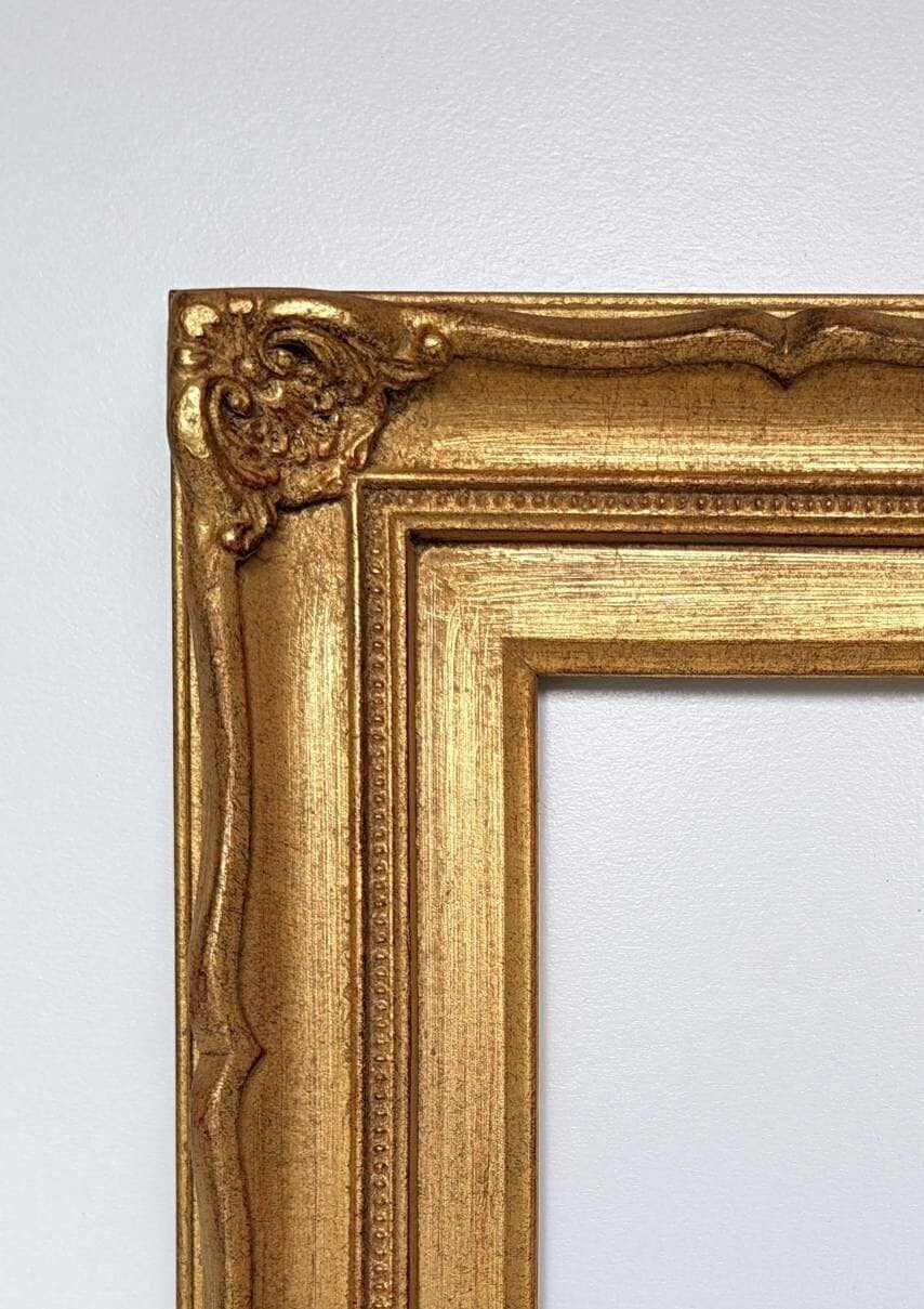 Henriett Gold Leaf Frame - Etsy