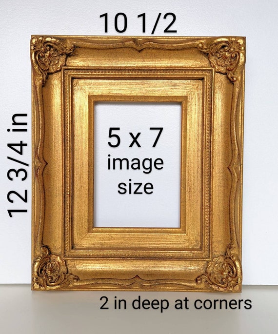 Henriett Gold Leaf Frame - Etsy