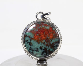 Sonora Sunrise pendant 34x25x5.4mm Sterling Silver Pendant Handmade Jewelry Gemstone Jewelry Gemstone Pendants