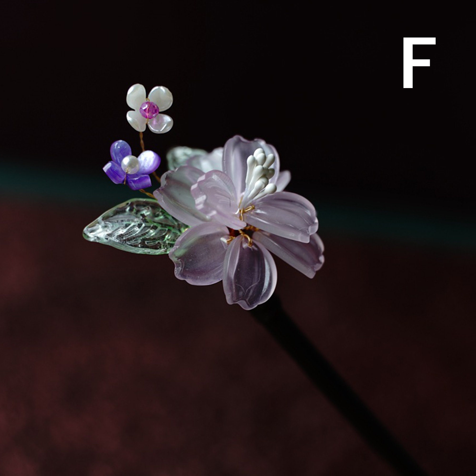 Peach Blossom Hairpin Pink Hairpin Wood Hairpin Hanfu Hairpin Etsy