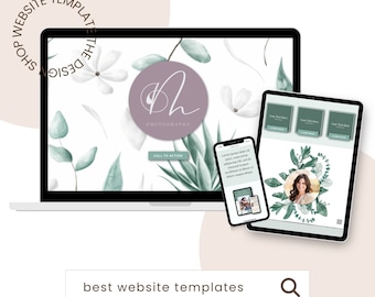 Website Homepage Template for Attractwell & Get Oiling
