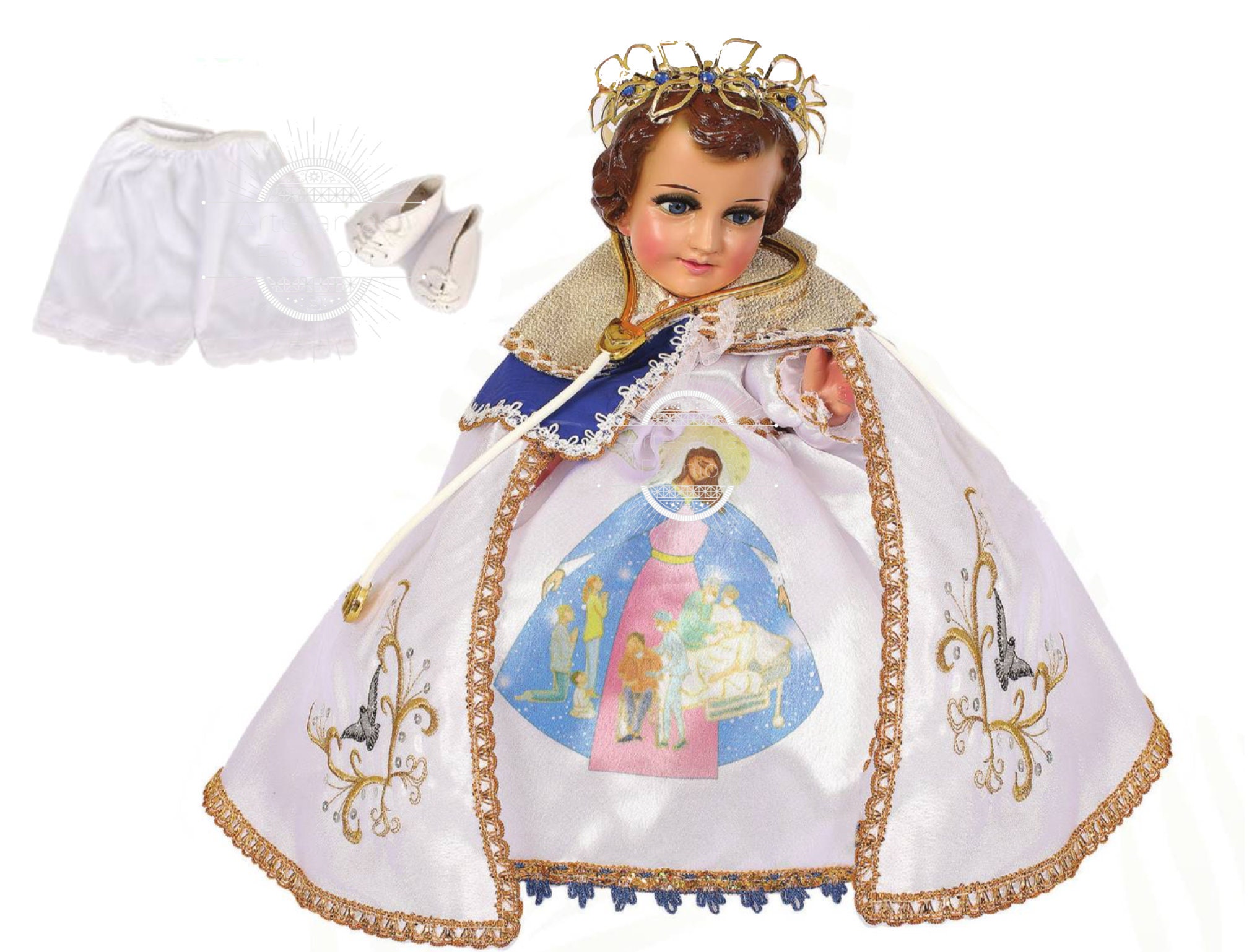 Trajecito de Nino de Protección Y Esperanza para Niño Dios con - Etsy México Trajecito de Nino de Protección Y Esperanza para Niño Dios con - Etsy México