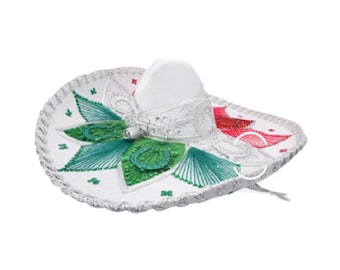 Sombrero de Charro, Sombrero Charro para adulto, Charro hat, Charro accesories, Charros, Sombrero, Flower Charro Hat