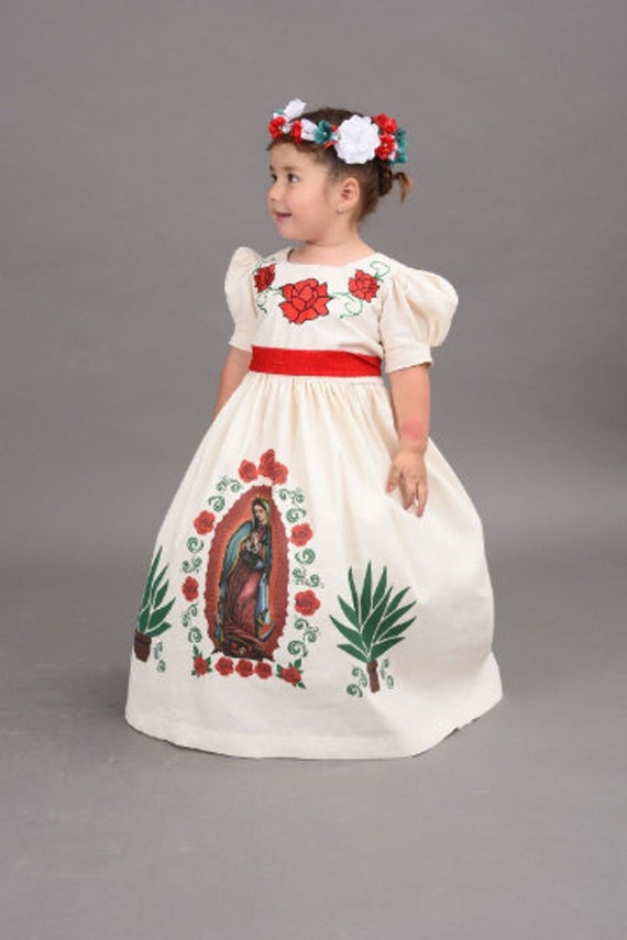 Vestido Con Imagen De La Virgen De Guadalupe Bordado a Mano En - Etsy Hong Kong Vestido Con Imagen De La Virgen De Guadalupe Bordado a Mano En - Etsy Hong Kong