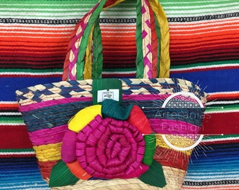Bolsa de hoja de palma bolsita hecho en Mexico