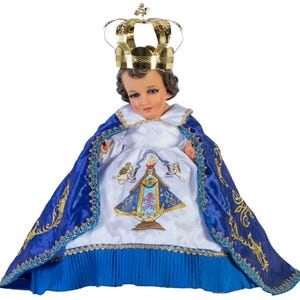 Trajecito de San Juan Fino para Niño Dios con accesorios Incluidos/Baby Jesus Outfit