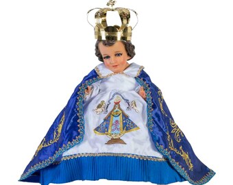 Trajecito de San Juan Fino para Niño Dios con accesorios Incluidos/Baby Jesus Outfit
