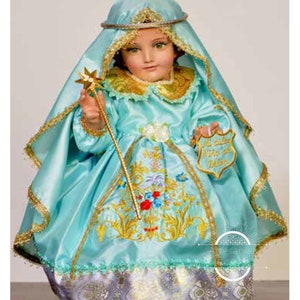 Trajecito de Niño de Belen para Niño Dios con accesorios Incluidos/Baby Jesus Outfit