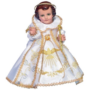 Trajecito de Espíritu Santo para Niño Dios con accesorios - Etsy España Trajecito de Espíritu Santo para Niño Dios con accesorios - Etsy España
