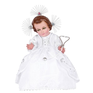 Trajecito de Nino de la Rey de la Salud Niño Dios con accesorios Incluidos/Baby Jesus Outfit