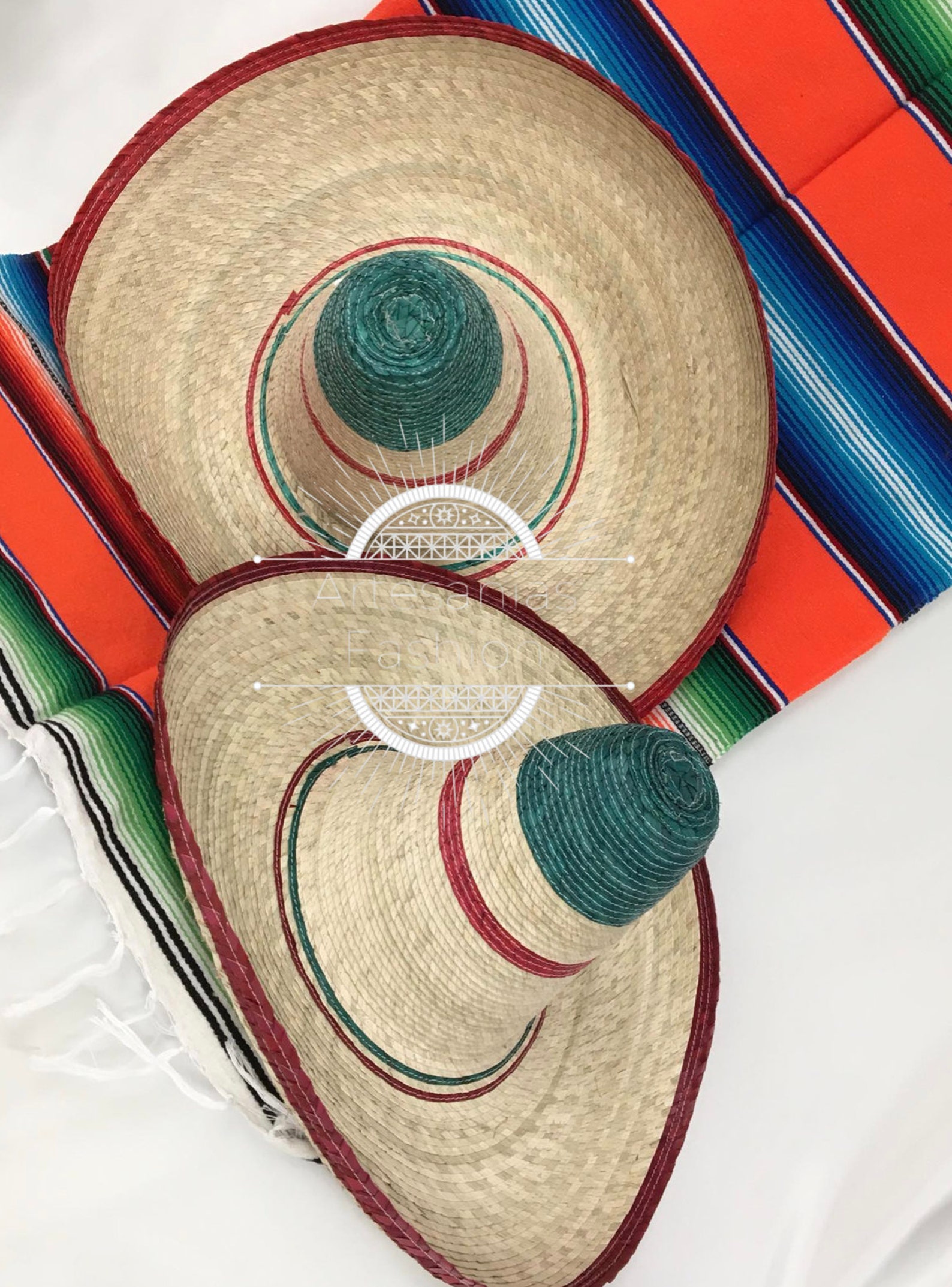 sombrero de palma mexicano