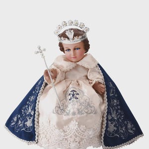 Niño Dios-outfit: Nino Dios Redentor del Mundo 2025-outfit voor baby Jezus Redentor del Mundo