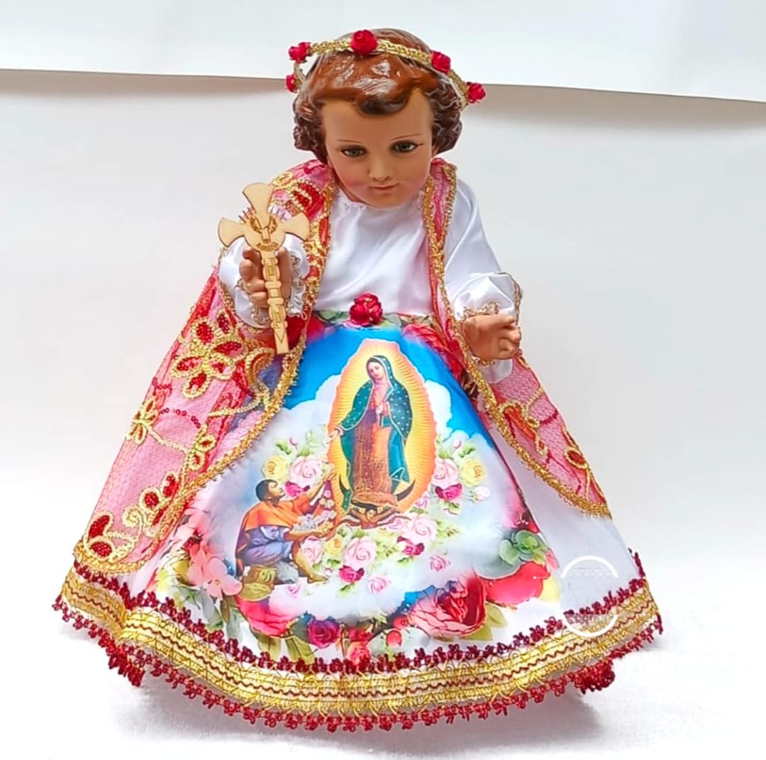 Trajecito de Virgen de Guadalupe Fino para Niño Dios con - Etsy México Trajecito de Virgen de Guadalupe Fino para Niño Dios con - Etsy México