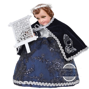 Trajecito de Nino del Perdón Niño Dios con accesorios Incluidos/Baby Jesus Outfit