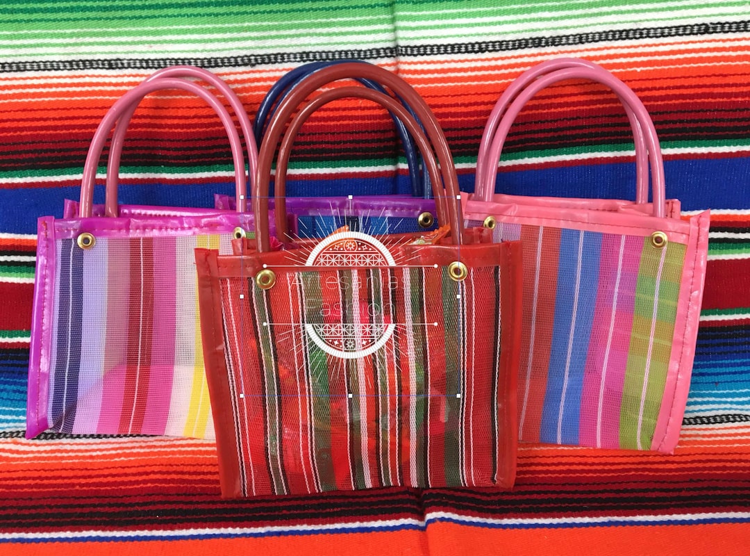 Favor Bags Mini Mercado Bags 12 Bolsita De Nylon,mini Mercado Bags