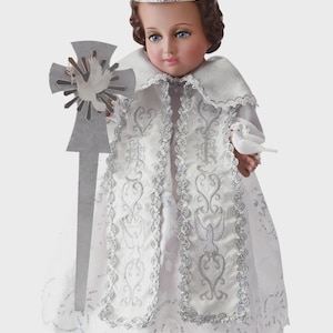 Nino Dios Outfit Nino de la bondad Trajecito Nino Dios Nino de la bondada Baby Jesus handmade baby jesus Outfit 2025