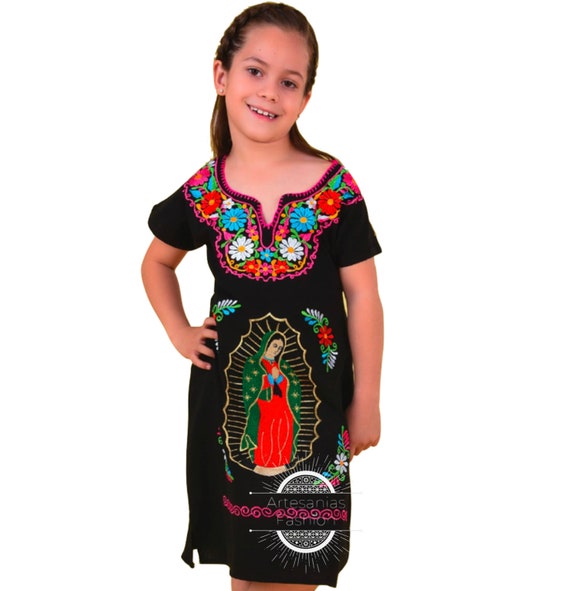 Vestido Mexican Con Imagen De La Virgen De Guadalupe Para - Etsy Australia Vestido Mexican Con Imagen De La Virgen De Guadalupe Para - Etsy Australia