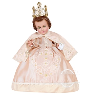 Trajecito de Nino de La Fe y Esperanza Niño Dios con accesorios Incluidos/Baby Jesus Outfit