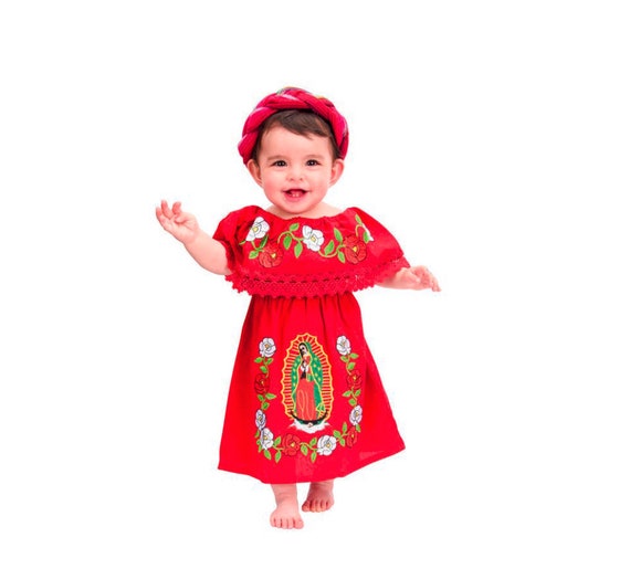 Vestido Virgen De Guadalupe Bordado Con Lentejuela Virgen De